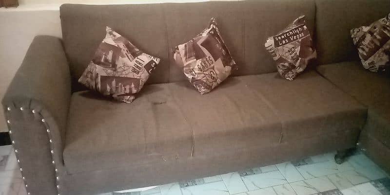 l shape sofa set and sofa combed for sale read discription 6