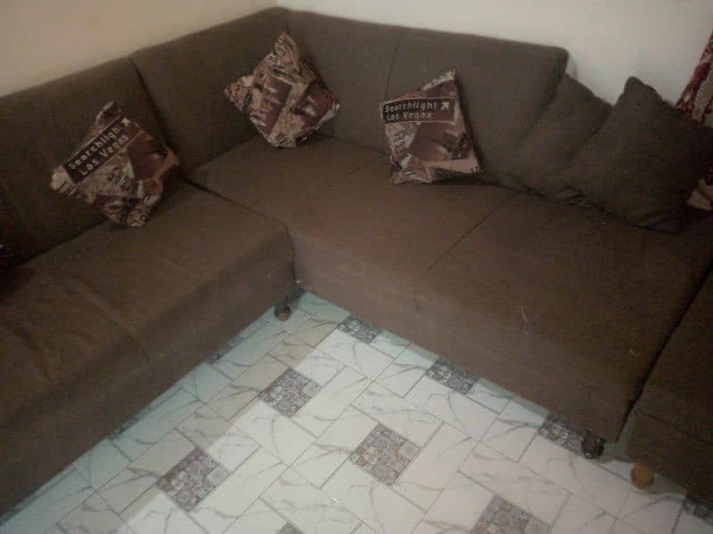 l shape sofa set and sofa combed for sale read discription 8