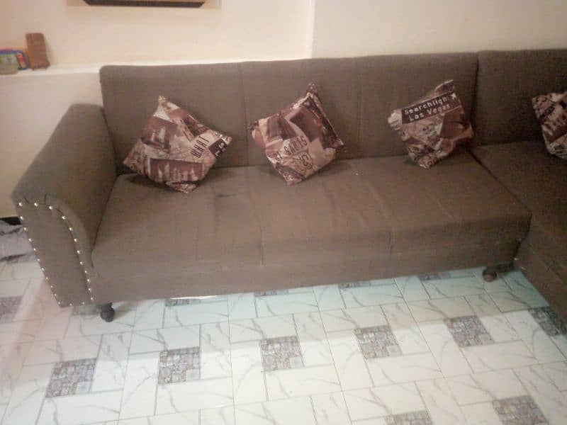 l shape sofa set and sofa combed for sale read discription 10