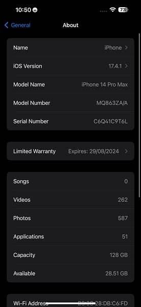 Iphone 14 Pro Max 128gb Non PTA 1