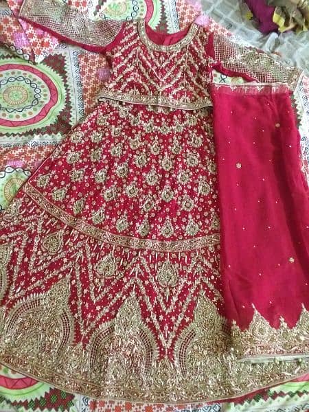 Bridal dress/bridal lehnga/nikkah dress 1