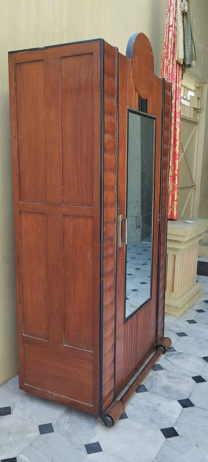 Original Sagwaan Wood Single Door Wardrobe (Cupboard) 2