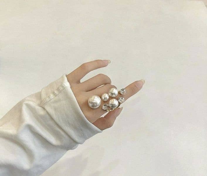Multi Beads Adjustable Ring 2