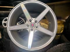 vossen 17 inch rims and tyre