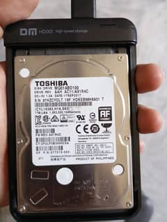 1 TB Laptop Hard Drive HDD with External Case 0