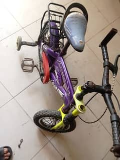 Baby cycle use age 6 year child . condition good