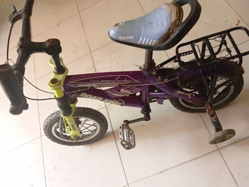Baby cycle use age 6 year child . condition good 3