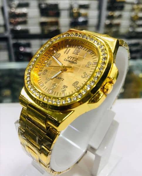 Golden high quality watch 3