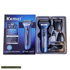 3 in one electric hair removal men's shaver 0