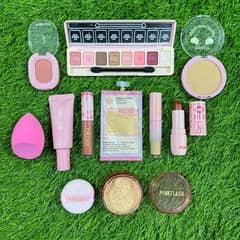 Pink flash 10 items makeup deal