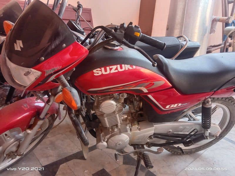 Suzuki GD110 self 2019 red 3
