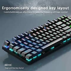 Keyboard AULA Mountain  Rainbow LED Backlit Wired Mechanical Keyboard 2