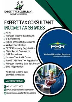income Tax return/Secp private limited/import export licence
