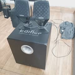 edifier x3 woofer passive two speaker