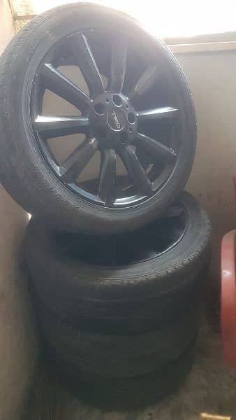 ALLOY RIM 18" WITH TYRES, TOYOTA CHR KY USED 1