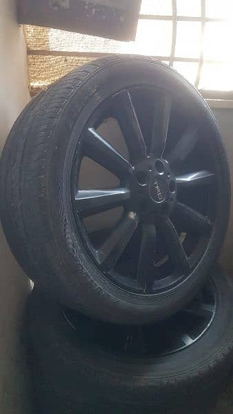 ALLOY RIM 18" WITH TYRES, TOYOTA CHR KY USED 3