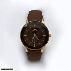 Men's Formal Silicon Strap Watch