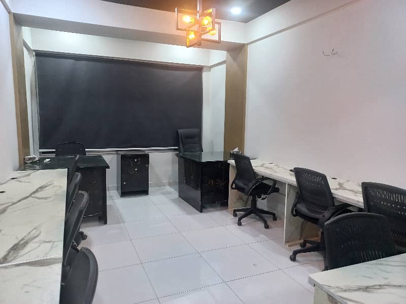 Furnished Office For Rent Lift Stand By Generator 24/7 Work Timings 10