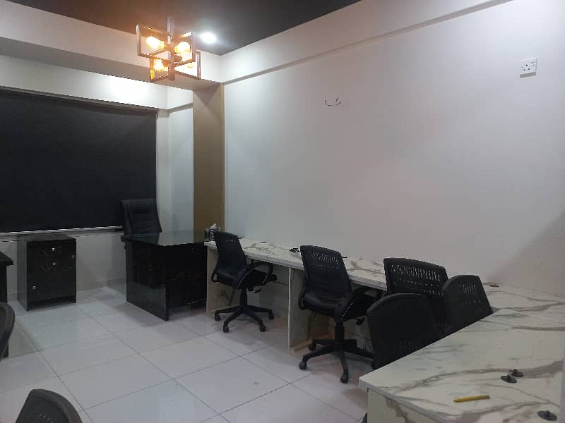 Furnished Office For Rent Lift Stand By Generator 24/7 Work Timings 11