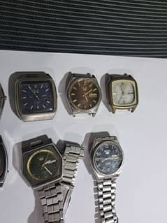 seiko automatic vintage mens watches for parts and repair