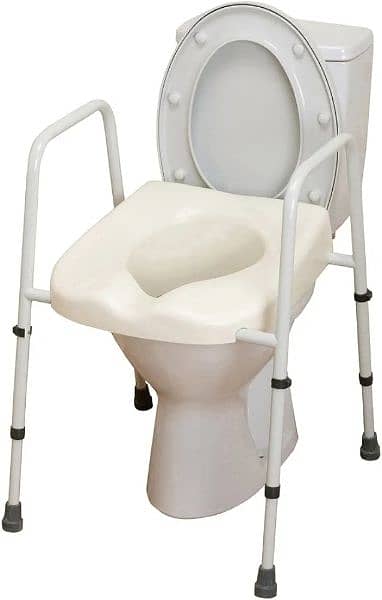 NRS Healthcare M66625 Mowbray Toilet Seat and Frame Lite 1