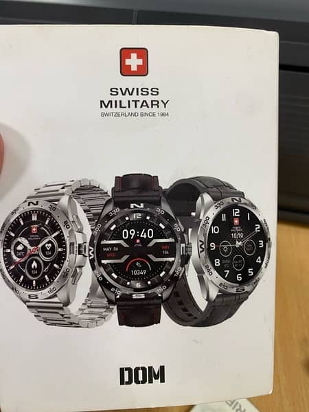 smartwatch Swiss military 6