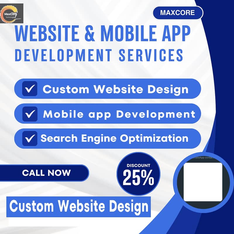 Mobile app , Web design & development WordPress, PHP, Laravel Website 2