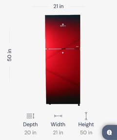 Dawlance 9140WB Avante Pearl Red
Double Door Refrigerator 0