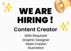 need male and female for jobs