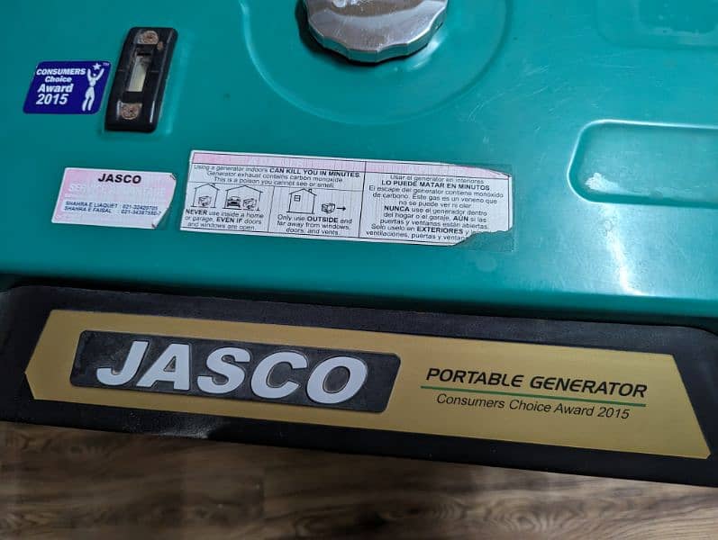 Jasco J800S 6.5Kw 8kva -- Excellent Condition 1