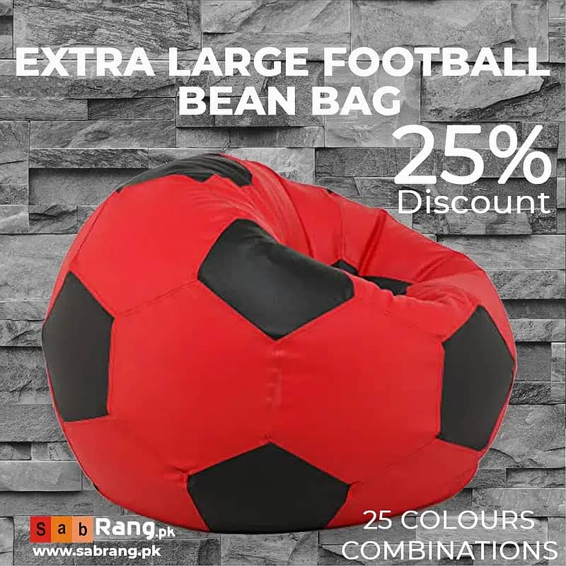 bean bag / puffy bean bag / leather bean bag sofa cum bed / Bean bags 10