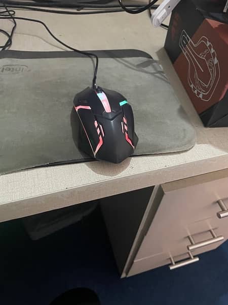Rgb keyboard and mouse with box 1
