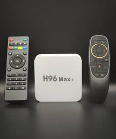 H96MAX+ android box with voice remote