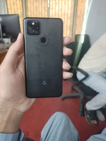 Google pixel 4a 5g dual sim PTA official Approved 7