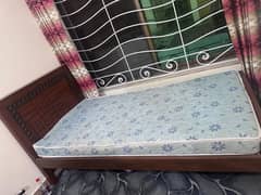 single bed with medical mattress