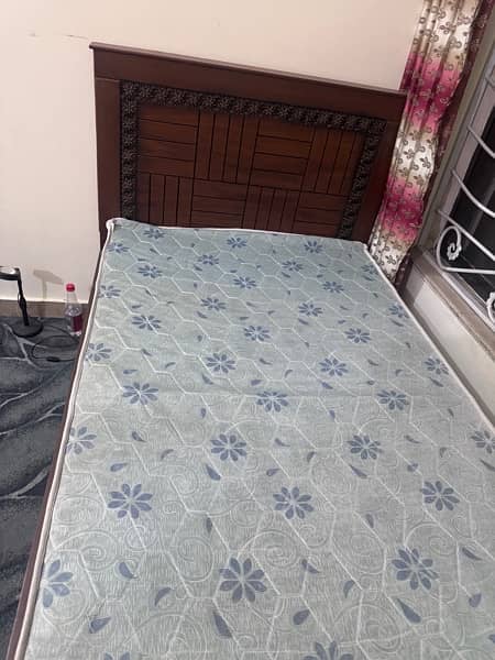 single bed with medical mattress 1