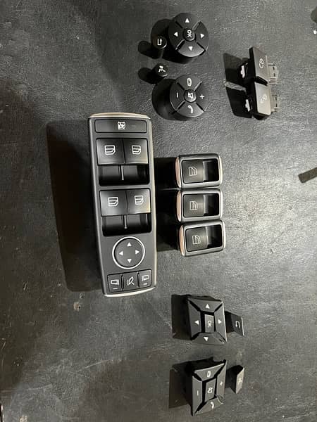 MERCEDES W204/212 door master switch and buttons 2