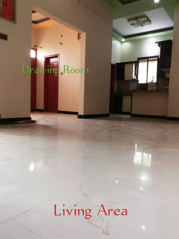 120 Square Yards Portion Available for Rent in Gulistan E Jahaur Block 7 7