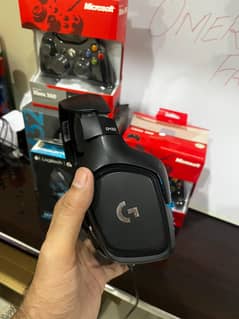 Logitech G432 Gaming Headphones With Sound Card and Box