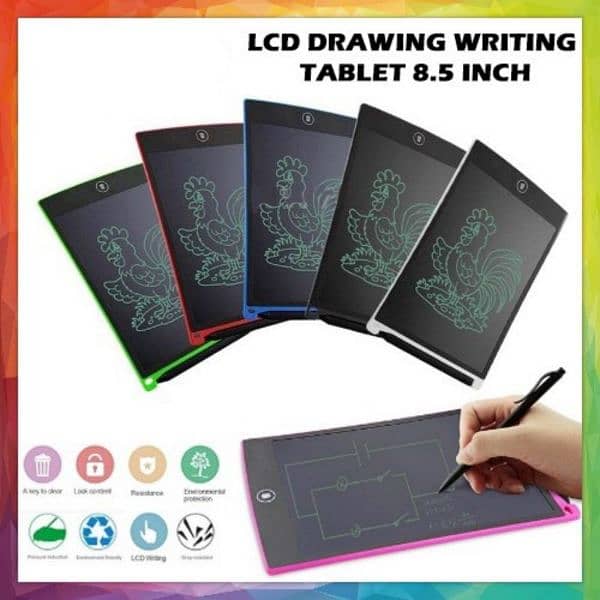 lcd drawing note pad colour full 3