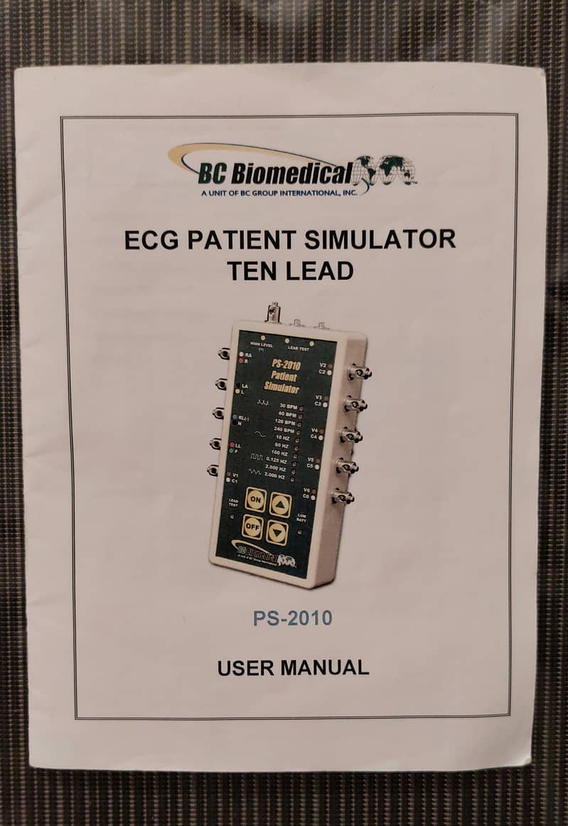 Ecg Simulator PS-2010 3