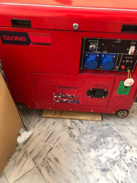 Generator 10Kva Diesel Slong Sound Less Brand New 4