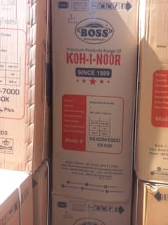 Boss Air Cooler ECM 6500 ICE BOX (Blue)