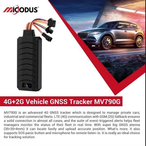 Real-Time Vehicle Monitoring with 4G Tracker. Your Car,Your Control 1