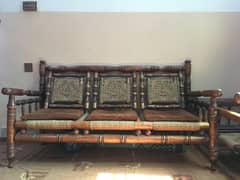 one piece 3 seater sofa,2piece 1,1 seater and big table 0