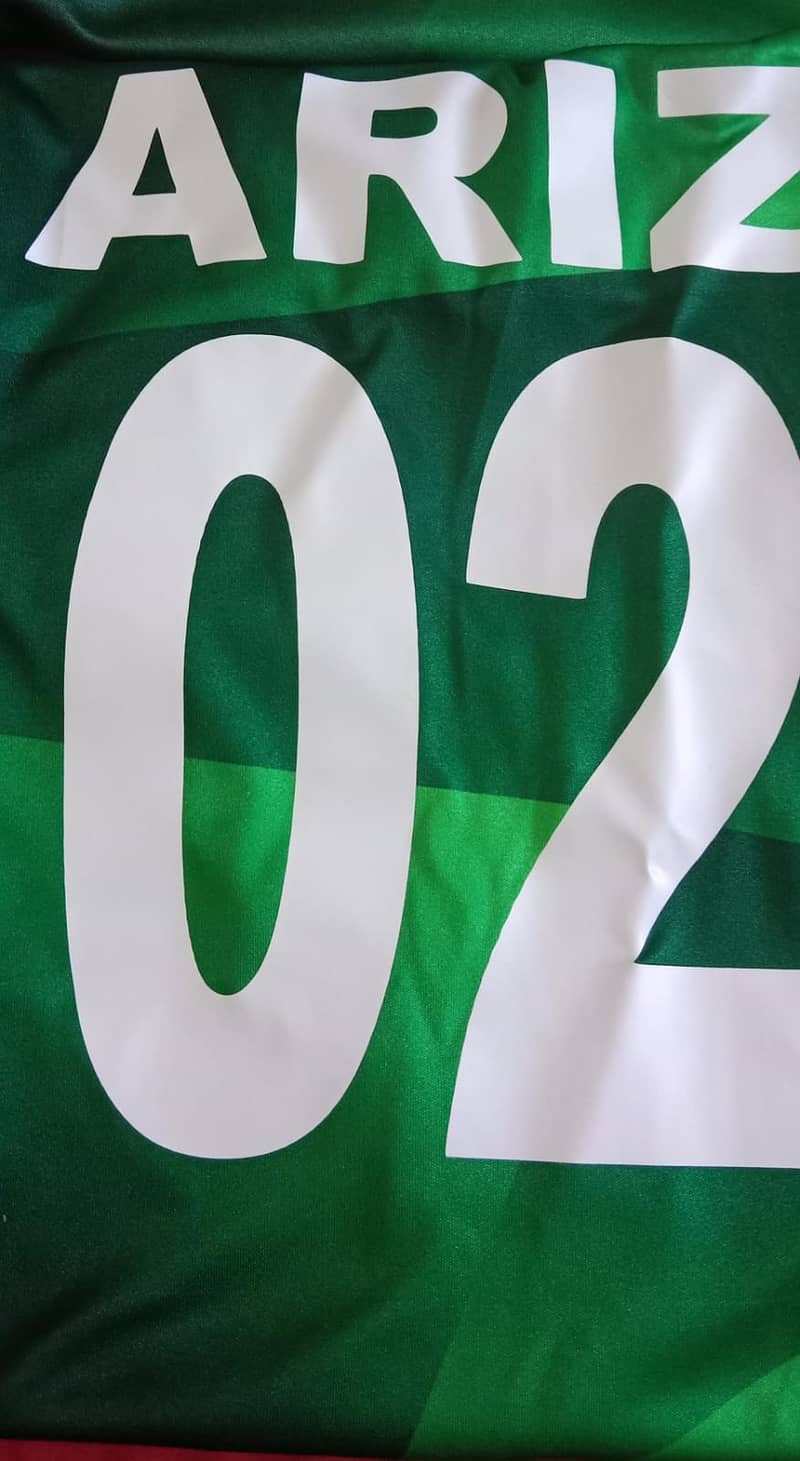 Pakistan New Matrix Jersey T-Shirt for Cricket T20 World Cup 2024 5