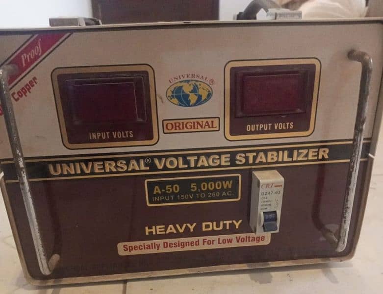 universal A50 stabilizer 5000 watts 0