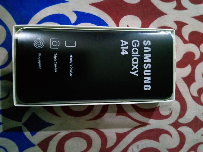 Samsung Galaxy A14 box pack non active 4+2gb 128gb 4