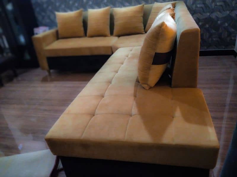 Brand New L-Shape Sofa Set For Sale 4