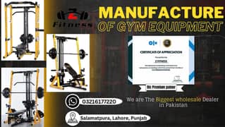 Z fitness # 1 gym manufacturer in pakistan / Creat your own gym